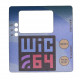 Sticker WiC64 - groß