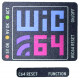 Sticker WiC64 - klein