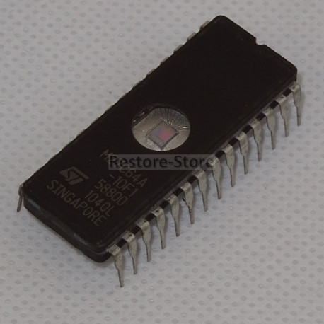UV Eprom 27C64 - 64 Kilobit (8kb x 8)